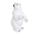 Déco De Noël Ours Blanc Debout H 50 Cm