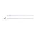 Lot De 2 Tringles Extensibles "paio" 50-80cm Blanc