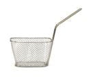 Panier De Présentation "a Frites" 18cm Argent