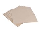 Lot De 20 Serviettes "3 Plis" 33x33cm Naturel