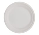 Lot De 12 Assiettes Jetables "canne" 22cm Blanc