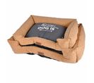 Lot De 2 Paniers Pour Chien "cork" 90cm Gris et Naturel