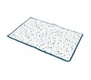 Tapis Vaisselle "terrazzo" 35x45cm Blanc et Bleu