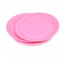 Lot De 20 Assiettes En Carton "vitamine" 18cm Rose