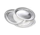 Lot De 20 Assiettes En Carton "vitamine" 18cm Argent