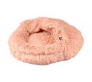 Coussin Pour Chien et Chat "fluffy" 55cm Rose