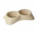 Gamelle Pour Chien et Chat "mocaccino" 500ml Taupe