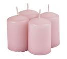 Lot De 4 Bougies Pilier "essentiel Ii" 6cm Cerisier En Fleurs