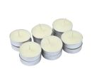 Lot De 12 Bougies Chauffe-plat "essentiel Ii" 3,5cm Jasmin