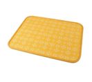 Tapis De Repas Pour Chien et Chat "ethnic" 45cm Moutarde