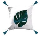 Coussin Pompons Tropical Brazilia