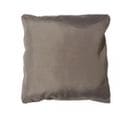 Coussin Uni Taupe 40x40