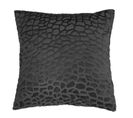 Housse De Coussin Fourrure "tanzania" 40 X 40 cm Anthracite