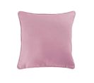 Coussin Déco "panama" 60x60cm Rose Dragée