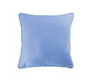 Coussin Déco "panama" 40x40cm Bleu Azur