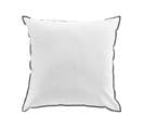 Coussin Déco "mistraline" 50x50cm Blanc