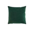 Coussin Déco En Velours "casual" 40x40cm Vert