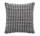 Housse De Coussin Déco "greta" 40x40cm Noir