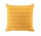 Coussin Déco "linechic" 45x45cm Jaune