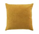 Coussin Déco Bouclette "tessa" 45x45cm Jaune