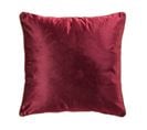 Coussin Déco Velours "noria" 45x45cm Bordeaux