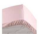 Drap Housse "percaline" 90x190cm Rose