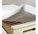 Protège Matelas Molleton "molly Aa" 90x190cm Blanc