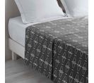 Drap Plat En Coton "aristide" 240x300cm Anthracite