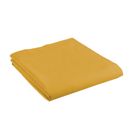 Drap Plat En Coton Biologique Ocre 180x190