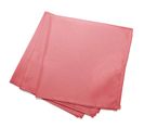 Lot De 3 Serviettes De Table "essentiel" 40x40cm Corail