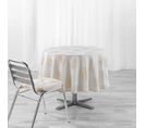 Nappe Antitache Ronde "sunny Gold" 180cm Or