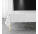 Nappe Jacquard "plumette" 140x240cm Blanc