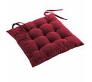 Coussin De Chaise "mistral" 40x40cm Bordeaux