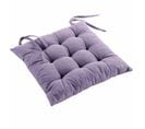 Coussin De Chaise "mistral" 40x40cm Lilas