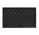 Tapis D'entrée Rectangle "emilio" 45x75cm Noir