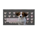 Tapis Rectangle "love Doggy" 57x115cm Gris