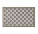 Tapis Déco Rectangulaire "art Déco Chic" 50x80cm Gris