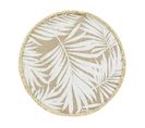 Set De Table Rond En Jute "palam" 38cm Naturel