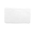 Tapis De Bain Microfibre "métallisé" 45x75cm Blanc