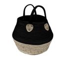 Panier De Rangement Déco "osinella" 38cm Noir