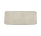 Tapis De Bain Microfibre "vitamine" 50x120cm Taupe