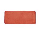 Tapis De Bain Microfibre "vitamine" 50x120cm Terracotta