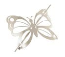 Embrasse De Rideau Broche "farfalina" 16cm Taupe