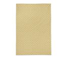 Tapis Lavaima Curcuma, Gamme Jakarta, Jaune, 60 X 120 Cm, 100% Coton, Double Face Imprimée