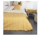 Parure De Lit 2 Personnes Imprimé Sunshine Cali En Coton - Jaune - 240x260 Cm