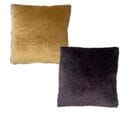 Coussin Décoration Réversible Indies Yuga En Coton - Bronze - 40x40 Cm