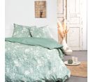 Parure De Lit  Sunshine Elsa En Coton - Vert - 260x240 Cm