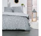 Parure De Lit  Sunshine Robby En Coton - Gris - 260x240 Cm