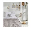 Parure De Lit   Housse De Couette 240x260 + 2 Taies D Oreiller 63x63  100% Coton 57 Fils  Berenice