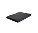 Drap Plat Réglisse - 100% Coton 57 Fils - 180 X 290 Cm - Noir